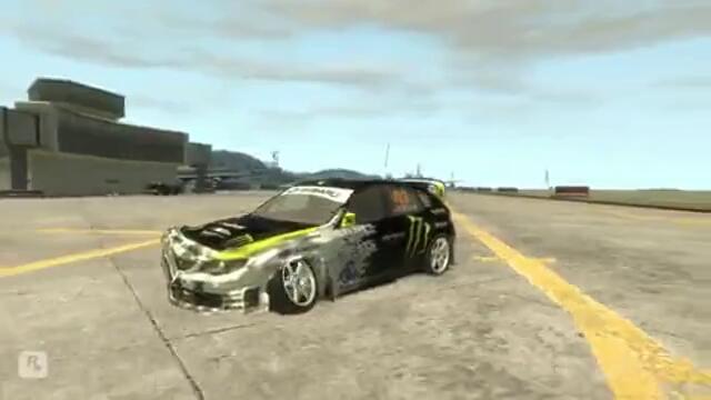 GTA IV 2010 KEN BLOCK'S SUBARU IMPREZA WRX STi HD