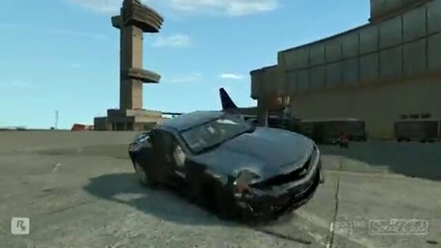 GTA 4 IV PC CHEVROLET CAMARO SS 2010 CRASH TESTING HD 1080p