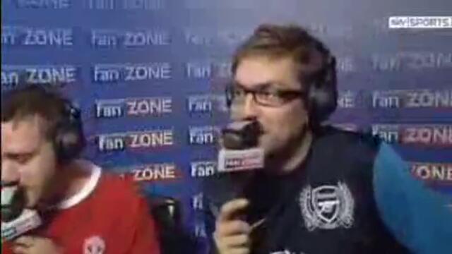 Fanzone Manchester United vs Arsenal 8-2 (28-08-11)