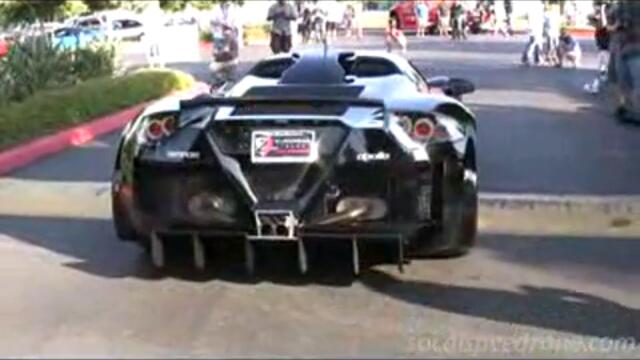 Gumpert Apollo at Cars and Coffee in SoCal