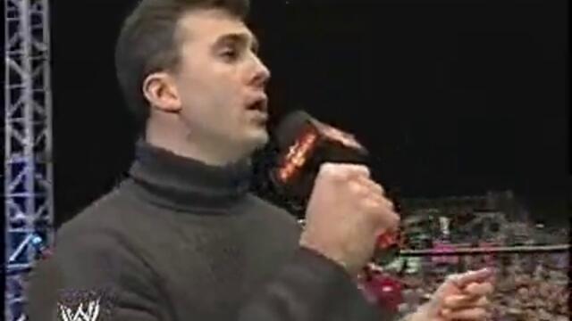WWE RAW 15th Anniversary -- Shane on Nitro