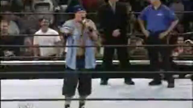 WWE Judgment Day 2003 - John Cena &amp; FBI Vs Chris Benoit,Rhyno &amp; Spanky