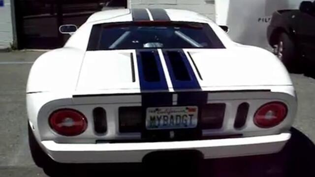 Ford GT Start and Accelerate