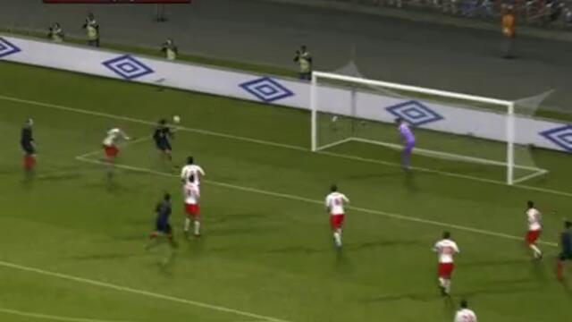 Два красиви гола на David Villa - PES 2011