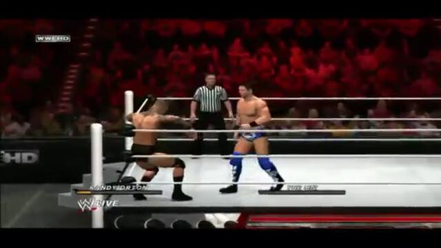 WWE 12 Gameplay Randy Orton vs Miz