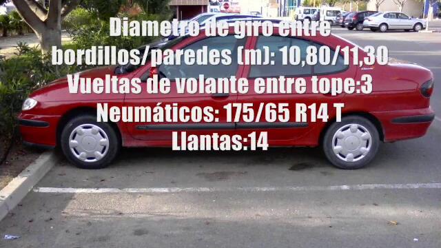 Ficha Técnica Renault Megane Classic 1.9 D Alizé