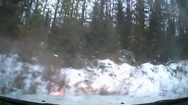 Катастрофа на сняг