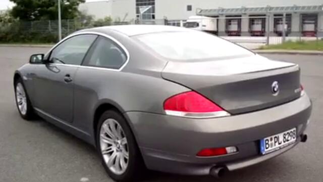 BMW_630_i_ci_Soundcheck_Exhaust_Auspuff_E63_6er_Burnout_Nice_Sound_635d_630i_645_650_M6