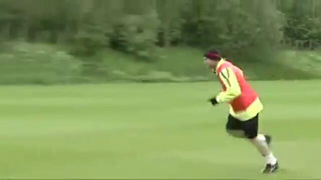 Desafío Manchester United Chicharito, Rooney, Nani, Smalling,Van Der Sar.