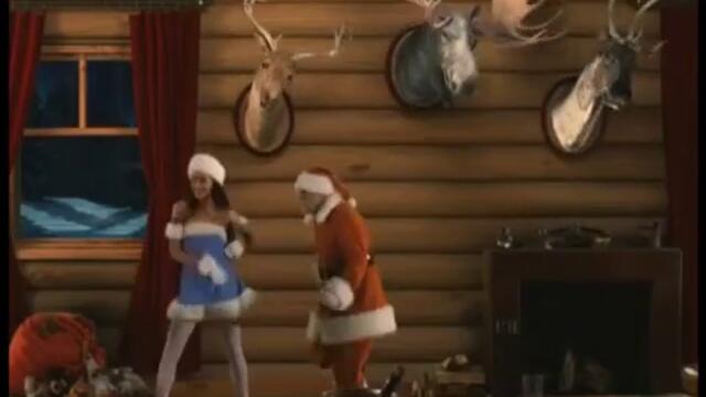 Funky Santa Dancing and Prancing