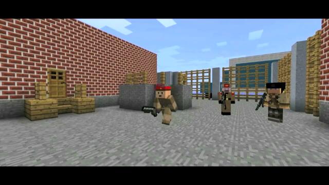 Minecraft Short Action Scene (Freddiew in Minecraft!)