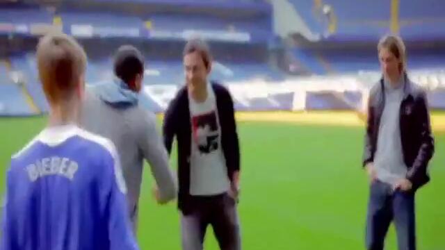 Бийбър рита с Торес и Лампард