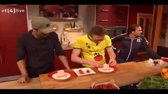 Enrique Iglesias at Life and Cooking (Part 3)
