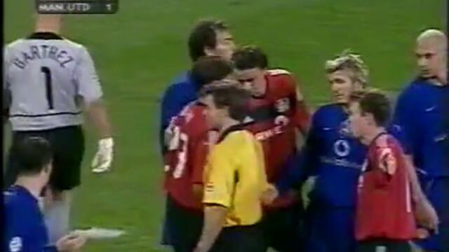 Rio Ferdinand slaps Brdarić\