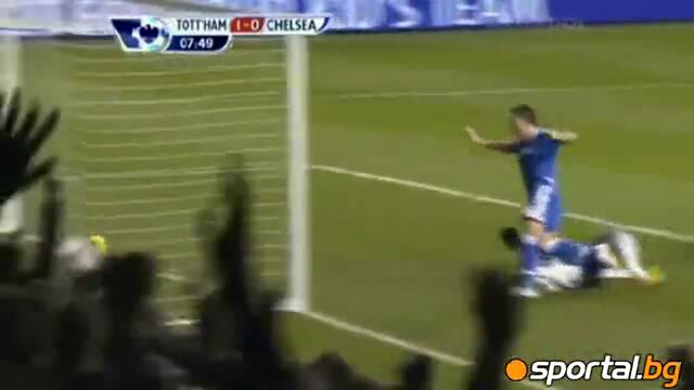 Тотнъм и Челси си поделиха точката след спорен гол