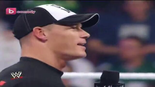 WWE Разбиване 17.12.2011 - Джон Сина , Миз и Артруф разговарят ( Бг Аудио )