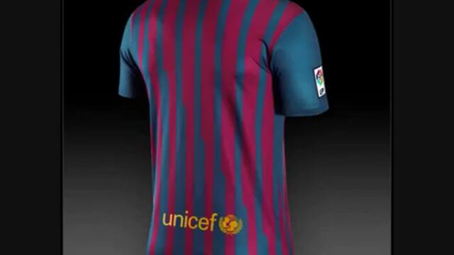 FC Barcelona New Kits Home and Away 2011/ 2012