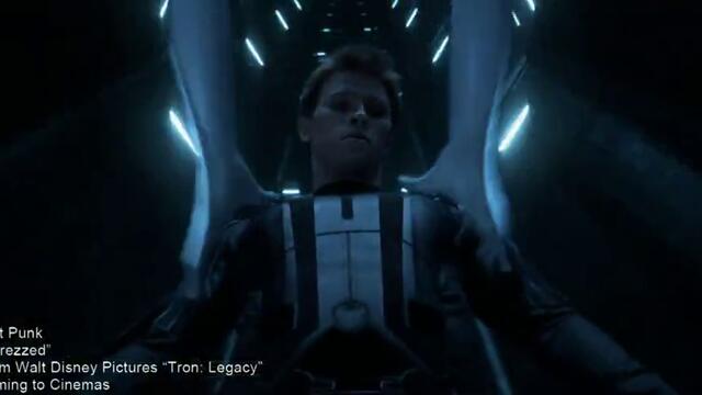 Daft Punk - Derezzed (Short Version) (Theme From Tron). 2010. (HD) 1280x536