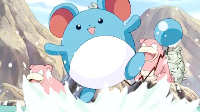 Pokemon 03x20 Chikorita's Big Upset