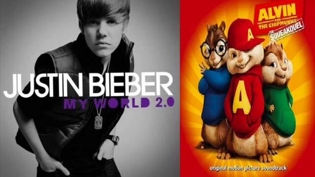 Alvin and The Chipmunks sing _Baby_ by Justin Bieber
