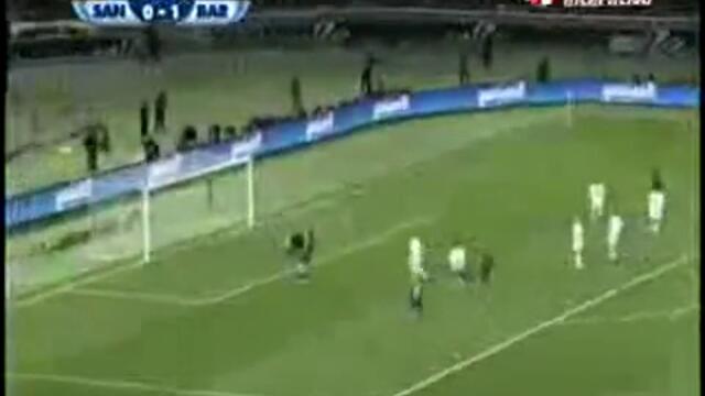 Могъща Барса разнищи Сантош