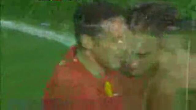 Финт И Пас На Бербатов Към Кристиано Роналдо