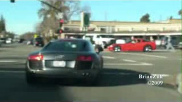 Audi R8 On The Road