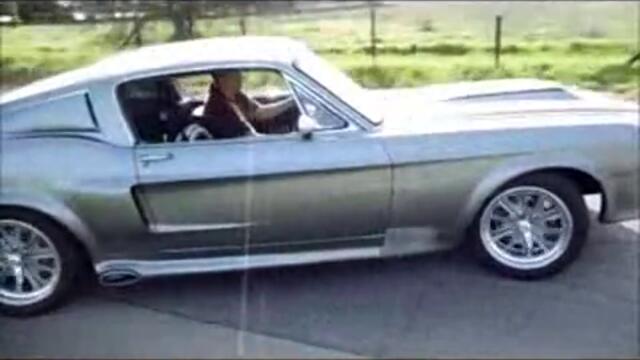 Eleanor GT500E test drive Part 1, upset neighbor __( he no like (turn up volume at the end)