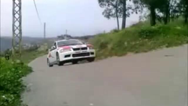 Rally driver's killer reflexes