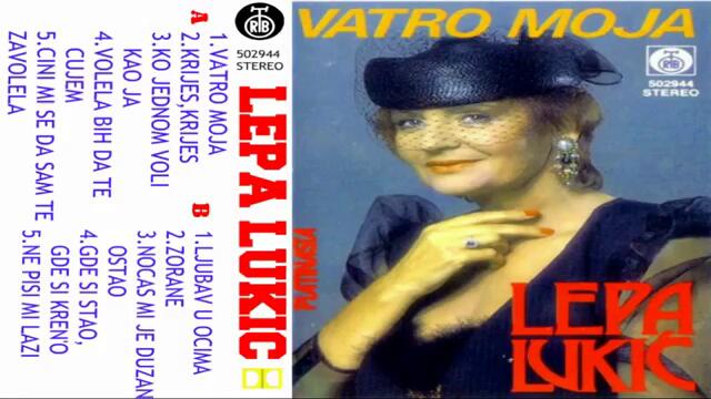 Lepa Lukic - Gde si stao,gde si kren'o - (Audio 1990)