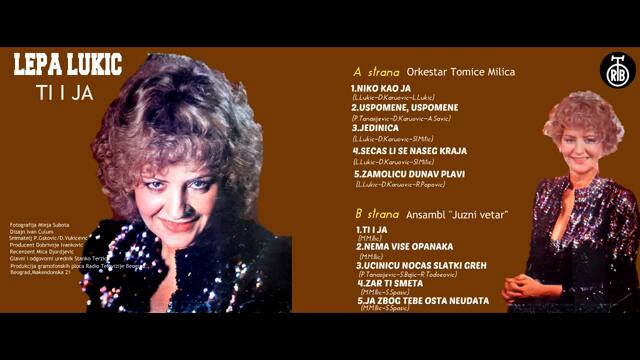 Lepa Lukic - Niko kao ja - (Audio 1983)