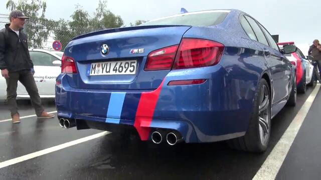 Ето това е зверски рев от BMW M5