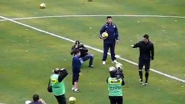 Дете се подиграва с Роналдо